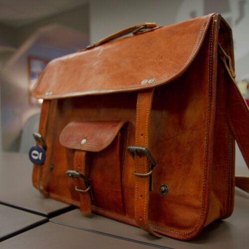 Sohana Crossbody Bag in brown leather